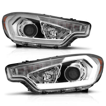 Load image into Gallery viewer, ANZO 2014-2016 Kia Forte Projector Headlights w/ Light Bar Chrome Housing 121561