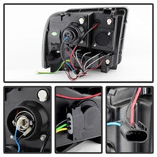 Load image into Gallery viewer, Spyder Ford F250/350 05-07 Projector Headlights LED Halo LED Blk Smke PRO-YD-FS05-HL-BSM 5078483