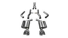 Load image into Gallery viewer, Corsa Performance 15-17 Dodge Challenger Hellcat Dual Rear Exit Extreme Exhaust w/ 3.5in