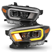 Load image into Gallery viewer, Anzo Toyota Tacoma '16-18 Projector Plank Style Switchback H.L Black Amber