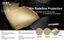 Load image into Gallery viewer, 3D MAXpider 2006-2011 Honda Civic Coupe Classic 2nd Row Floormats - Black L1HD03622209