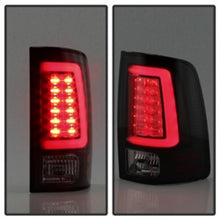 Load image into Gallery viewer, Spyder 13-14 Dodge Ram 1500 Light Bar LED Tail Lights - Black Smoke ALT-YD-DRAM13V2-LED-BSM 5084064