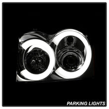 Load image into Gallery viewer, Spyder 05-07 Jeep Grand Cherokee - Light Bar Projector Headlights - Chrome - PRO-YD-JGC05V2-LB-C 5086112