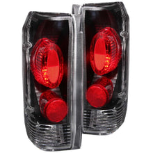 Load image into Gallery viewer, Anzo Black Euro Tail Lights 1989-1996 Ford F150 / 1989-1996 Ford F250