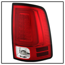 Load image into Gallery viewer, Spyder 09-16 Dodge Ram 1500 Light Bar LED Tail Lights - Red Clear ALT-YD-DRAM09V2-LED-RC 5084040