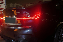 Load image into Gallery viewer, BMW 3 Series G20 G28 Red and Smoked CSL Style Laser Tail Lights (2019-2024)