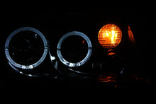 Load image into Gallery viewer, Anzo  USA Voklswagen Jetta MK4 Projector Headlights W/ Halo Black