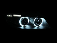 Load image into Gallery viewer, Anzo 2006-2008 BMW 3 Series E90-E91 Projector Headlights w/ Halo w/ LED Bar