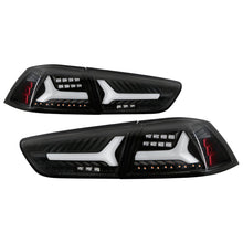 Load image into Gallery viewer, Spyder Mitsubishi Lancer/Evolution X 08-14 V2 LED Tail Lights - Black ALT-YD-ML08V2-SEQ-BK 5088130