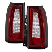 Load image into Gallery viewer, Spyder Chevy Tahoe / Suburban 15-17 LED Tail Lights - Red Clear (ALT-YD-CTA15-LED-RC) 5085085