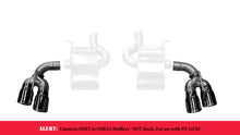 Load image into Gallery viewer, Corsa 2017 Chevy Camaro ZL1 2.75in Inlet / 4.0in Outlet Black PVD Tip Kit (For Corsa Exhaust Only) 14774BLK