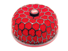 Load image into Gallery viewer, HKS SMF Reloaded 60mm Inlet Universal Air Filter 150mm Red