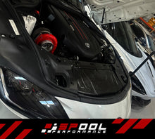 Load image into Gallery viewer, Spool Performance Billet Manifold A90 Supra 2 Port Top Mount Turbocharger Kit