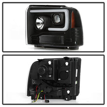 Load image into Gallery viewer, Spyder 05-07 Ford F250/350/450 Super Duty Projector LED Black PRO-YD-FS05V2PL-BK 5087911