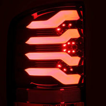 Load image into Gallery viewer, AlphaRex 14-18 Chevrolet Silverado 1500 PRO-Series LED Tail Lights Jet Black 620010 *Discontinued