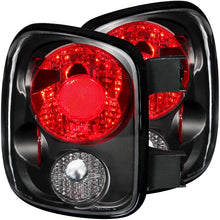Load image into Gallery viewer, Anzo 1999-2004 Chevrolet Silverado Taillights Black
