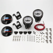 Load image into Gallery viewer, Ford Racing 2021+ Ford Bronco Mirror Mounted 4in Rigid LED Lights Kit M-15200K-BML