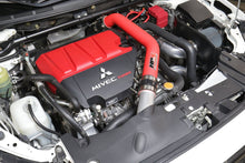 Load image into Gallery viewer, HPS Performance Products HPS 2.5" Upper Intercooler Pipe UICP, 08-15 Mitsubishi Lancer EVO X Turbo, Wrinkle Red