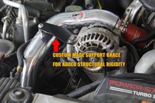 Load image into Gallery viewer, HPS Hot &amp; Cold Side Charge Pipe with Intercooler Boots Kit, 03-07 Ford F550 Superduty Powerstroke 6.0L Diesel Turbo, Polish