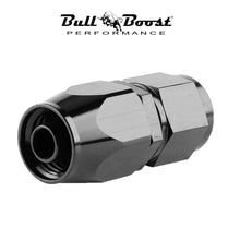 Load image into Gallery viewer, AN6 6AN Straight Swivel Hose End Fitting Adapter NOS BLACK HIGH QUALITY!