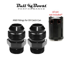 Load image into Gallery viewer, Aluminum 8AN -AN8 Fitting For Oil Catch Can Reservoir Tank Racing 2-Port