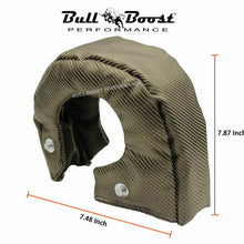 Load image into Gallery viewer, T3 Titanium Fiber Turbo Blanket Heat Shield Barrier Turbocharger Cover Wrap