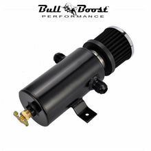 Load image into Gallery viewer, 2 port Oil Catch Tank Can Baffled Breather Filter Aluminum 750ml Reservoir