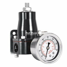 Load image into Gallery viewer, Universal Car Fuel Pressure Regulator + Gauge +AN6 Fittings 30-70 PSI Adjustable
