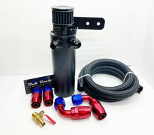 Load image into Gallery viewer, Universal Performance 7.5 oz Oil Catch Can 2 Port -8AN + Mounting Bracket Kit