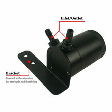 Load image into Gallery viewer, Universal Performance Oil Catch Can  2 Port -8AN + Mounting Bracket Kit AN8