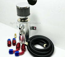 Load image into Gallery viewer, Quick Vent Oil Catch Can Hoses &amp; Fittings Kit K Series K20 K24 10AN Red