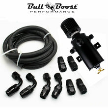 Load image into Gallery viewer, Pro Series Baffled 10AN Oil Catch Can Hose Kit and Fittings Universal AN10 3PORT