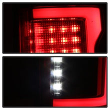 Load image into Gallery viewer, Spyder 15-18 Ford F-150 Light Bar LED Tail Lights (w/Blind Spot) - Black (ALT-YD-FF15015BS-LBLED-BK) 5085313