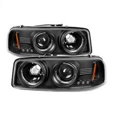 Load image into Gallery viewer, Spyder GMC Sierra 1500/2500/3500 99-06 Projector Headlights LED Halo LED Black PRO-YD-CDE00-HL-BK 5009357