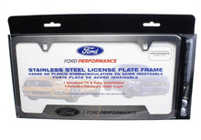 Load image into Gallery viewer, Ford Racing Stainless Steel Ford Performance License Plate Frame M-1828-SS304C