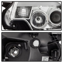 Load image into Gallery viewer, Spyder Toyota Tacoma 12-16 Projector Headlights Light Bar DRL Chrome PRO-YD-TT12-LBDRL-C 5081704