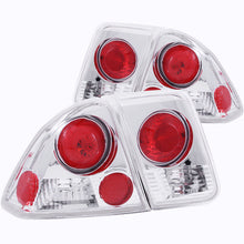 Load image into Gallery viewer, Anzo 2001-2004 Honda Civic Tail lights Chrome