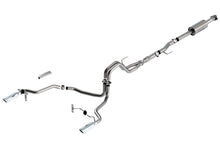 Load image into Gallery viewer, Borla F-150 2021 5.0L 4dr CC SB EC STB Lariat/KR/Platinum/LTD 3/2.25 SRE Cat-Back ATAK CHR Tips 140867