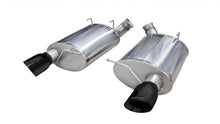 Load image into Gallery viewer, Corsa 11-12 Ford Mustang Shelby GT500 5.4L V8 Black Sport Axle-Back Exhaust 14320BLK