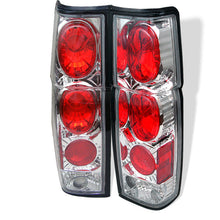 Load image into Gallery viewer, Spyder Nissan Hardbody 86-97 Euro Style Tail Lights Chrome ALT-YD-NH86-C 5006882