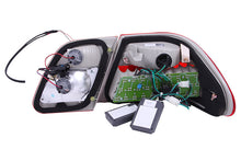 Load image into Gallery viewer, Anzo 1996-2002 Mercedes Benz E Class W210 LED Tail lights Red/Clear