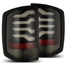 Load image into Gallery viewer, AlphaRex 14-18 Chevrolet Silverado 1500 PRO-Series LED Tail Lights Jet Black 620010 *Discontinued