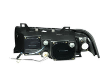 Load image into Gallery viewer, Anzo 1992-1998 BMW 3 Series E36 Projector Headlights w/ Halo Black (CCFL) G