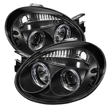 Load image into Gallery viewer, Spyder Dodge Neon 03-05 Projector Headlights LED Halo LED Black High H1 Low H1 PRO-YD-DN03-HL-BK 5009920