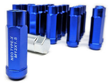 Load image into Gallery viewer, Godspeed New Type-X 60mm Open End Aluminum Lug Nuts 20 pcs. Set M12 X 1.5