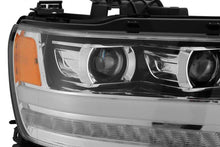 Load image into Gallery viewer, AlphaRex 19-20 Dodge Ram 1500 LUXX LED Proj Headlights Plank Chrome w/Activ Light/Seq Signal/DRL 880544 *Discontinued