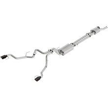 Load image into Gallery viewer, Ford Racing 2017 F150 Raptor 3.5L Sport Cat-Back Exhaust System Dual Rear Exit w/ Black Tips M-5200-F15RSB