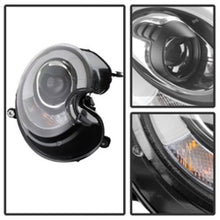 Load image into Gallery viewer, Spyder Mini Cooper 2010-2012 Projector Headlights Xenon/HID Model- DRL Blk PRO-YD-MC07-HID-DRL-BK 5080615
