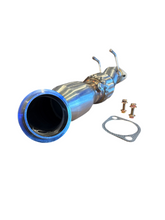 Load image into Gallery viewer, SPDZ1 13+ Ford Focus ST Down Pipe w/ High Flow Cat