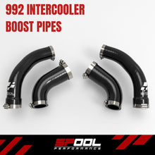 Load image into Gallery viewer, Porsche 911 Turbo 992 Intercooler Boost Pipes